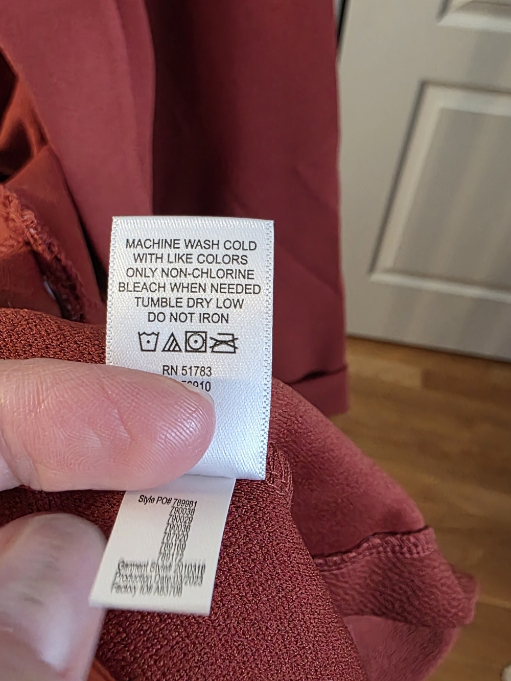 Maurices Open-Front Blazer in Rust - Picture 8 of 10